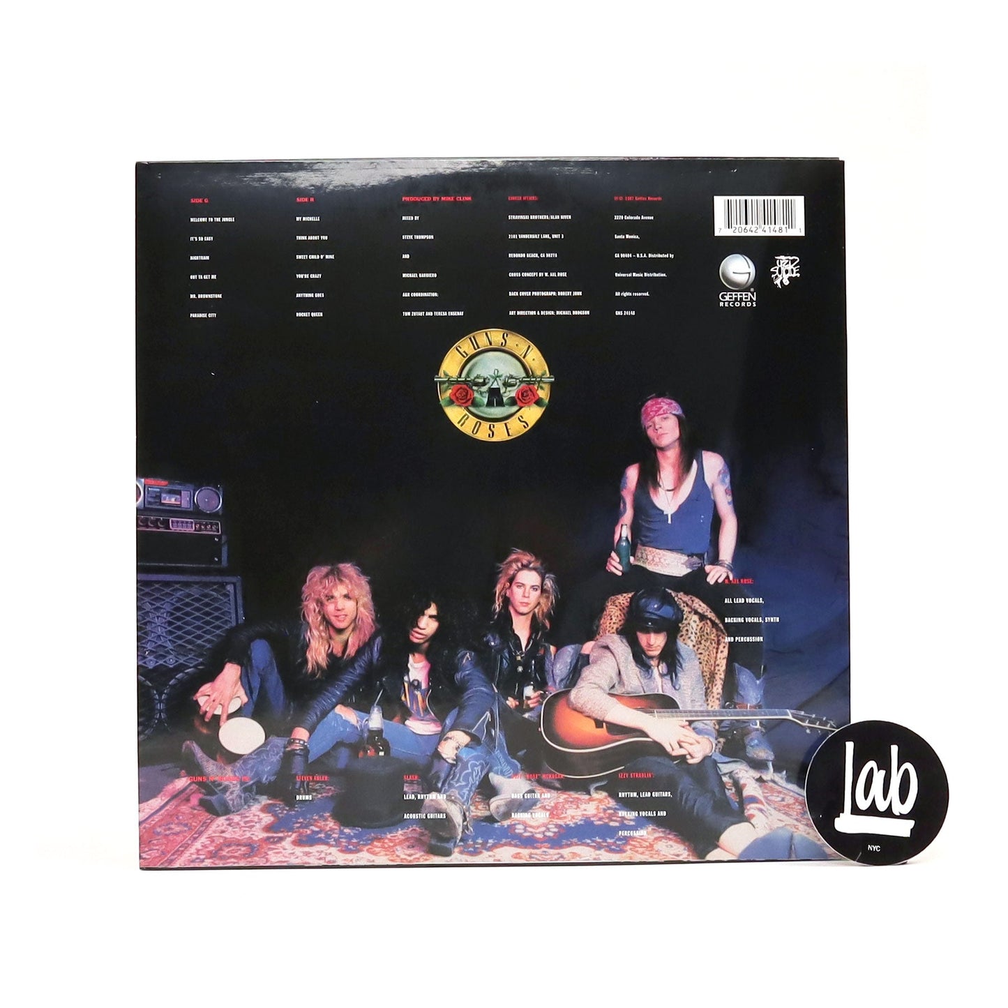 Guns N' Roses: Appetite For Destruction (180g) Vinyl LP { vinyl }