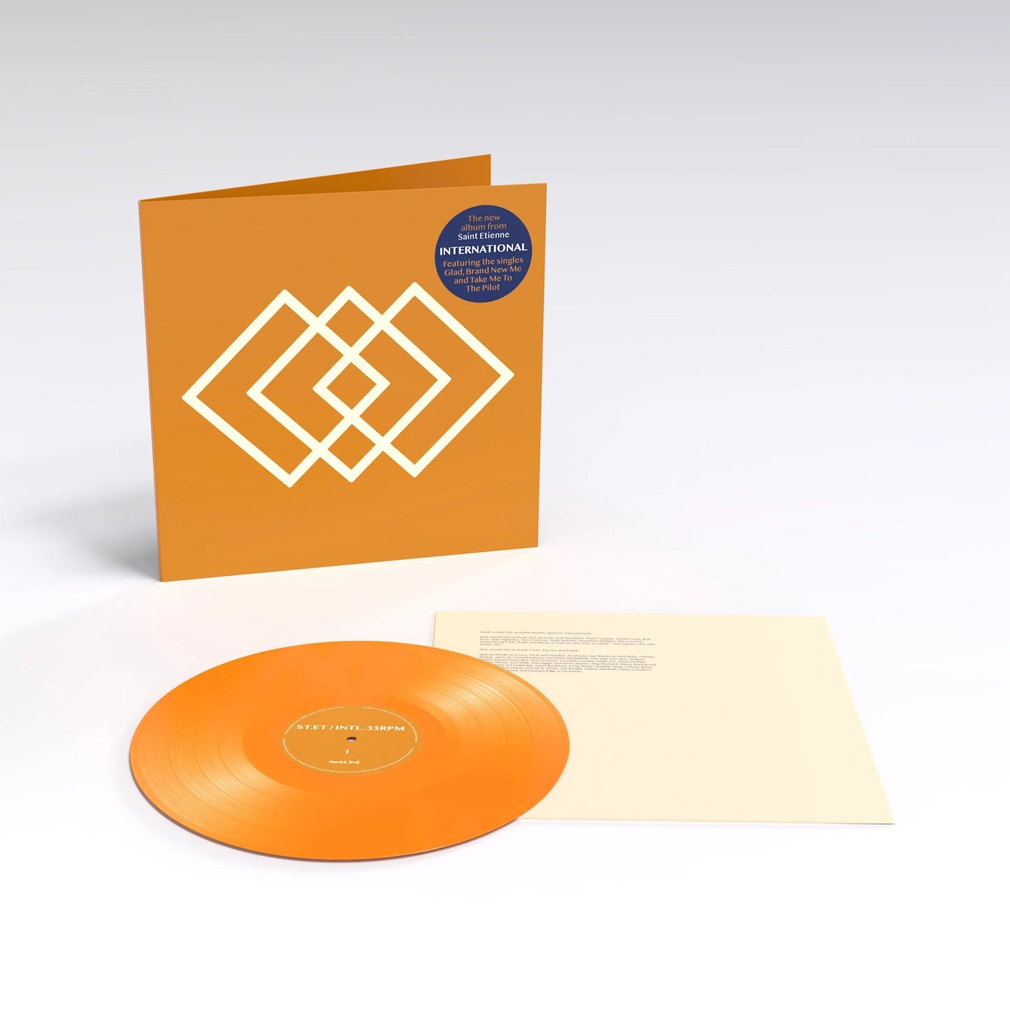 International: Orange Vinyl LP { vinyl }