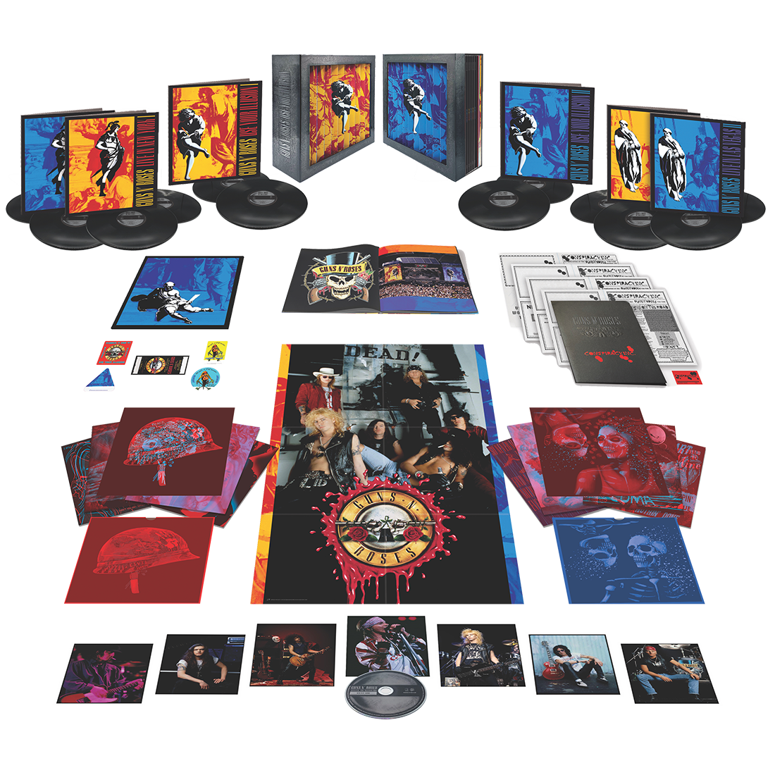 Use Your Illusion: Super Deluxe 12LP + Blu-Ray Box Set { vinyl }