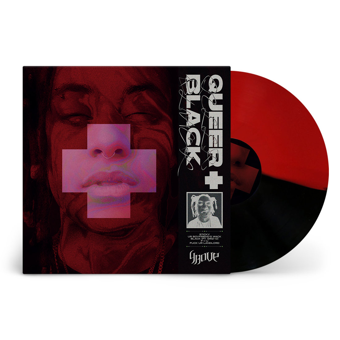 Queer + Black: Signed Exclusive Split Colour Vinyl LP { vinyl }