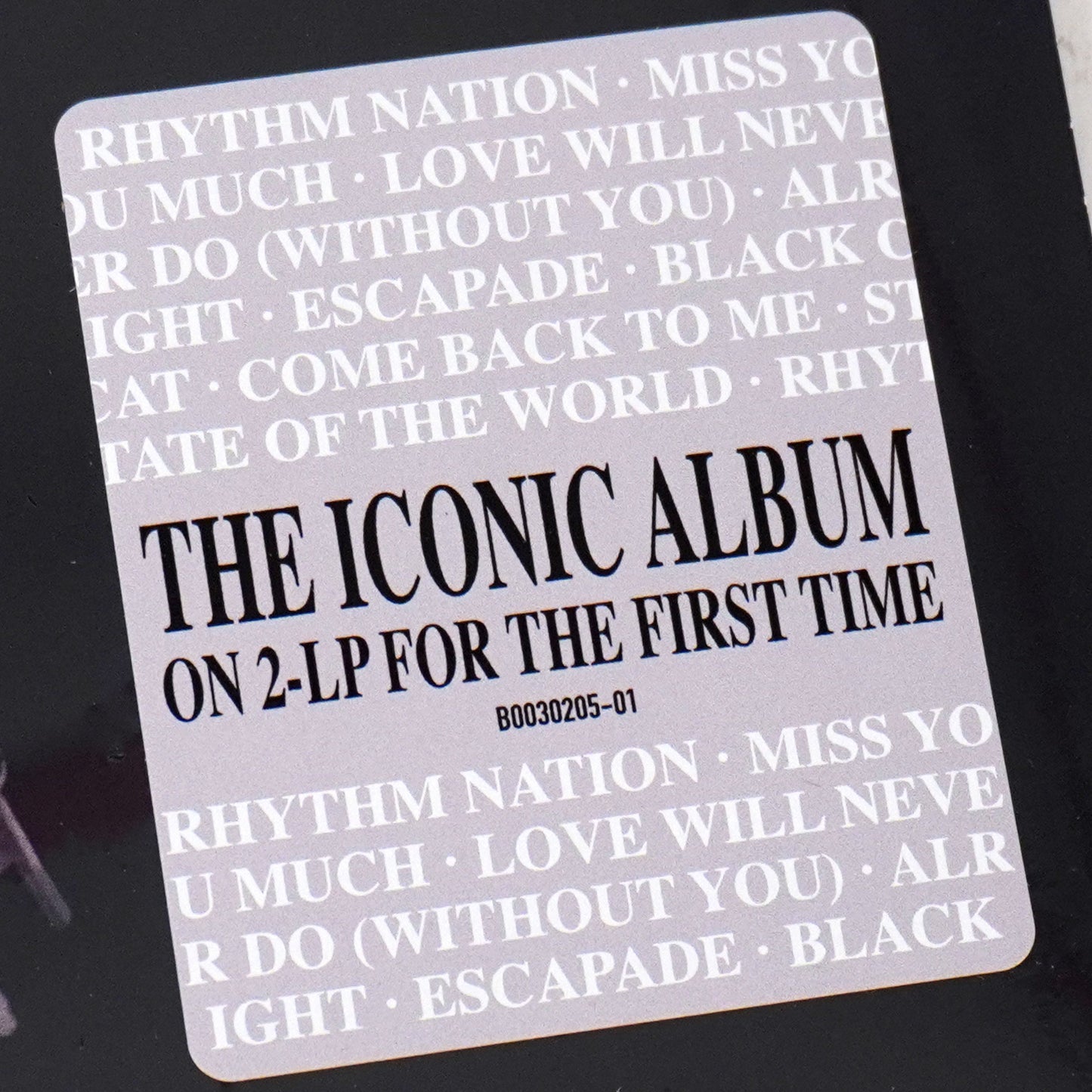 Janet Jackson: Rhythm Nation 1814 Vinyl 2LP { vinyl }
