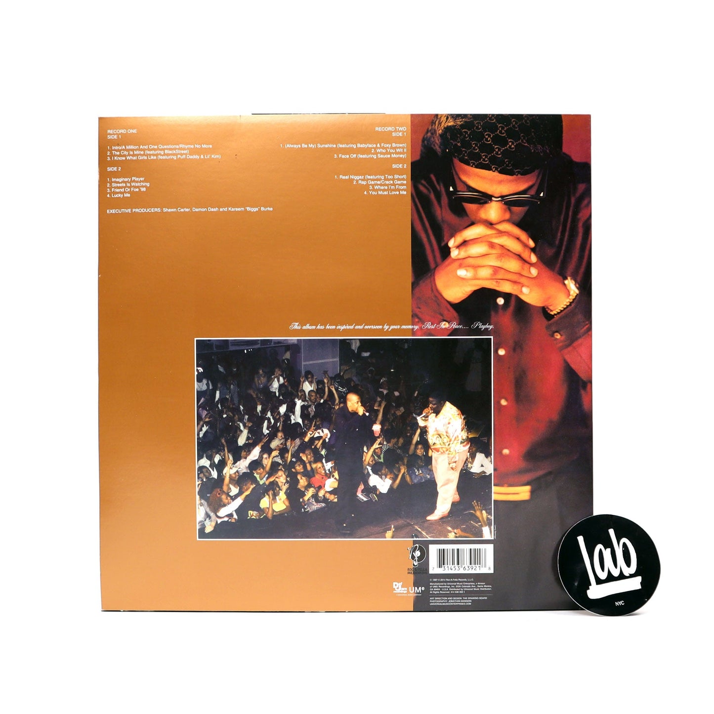Jay-Z: In My Lifetime, Vol. 1 Vinyl 2LP { vinyl }