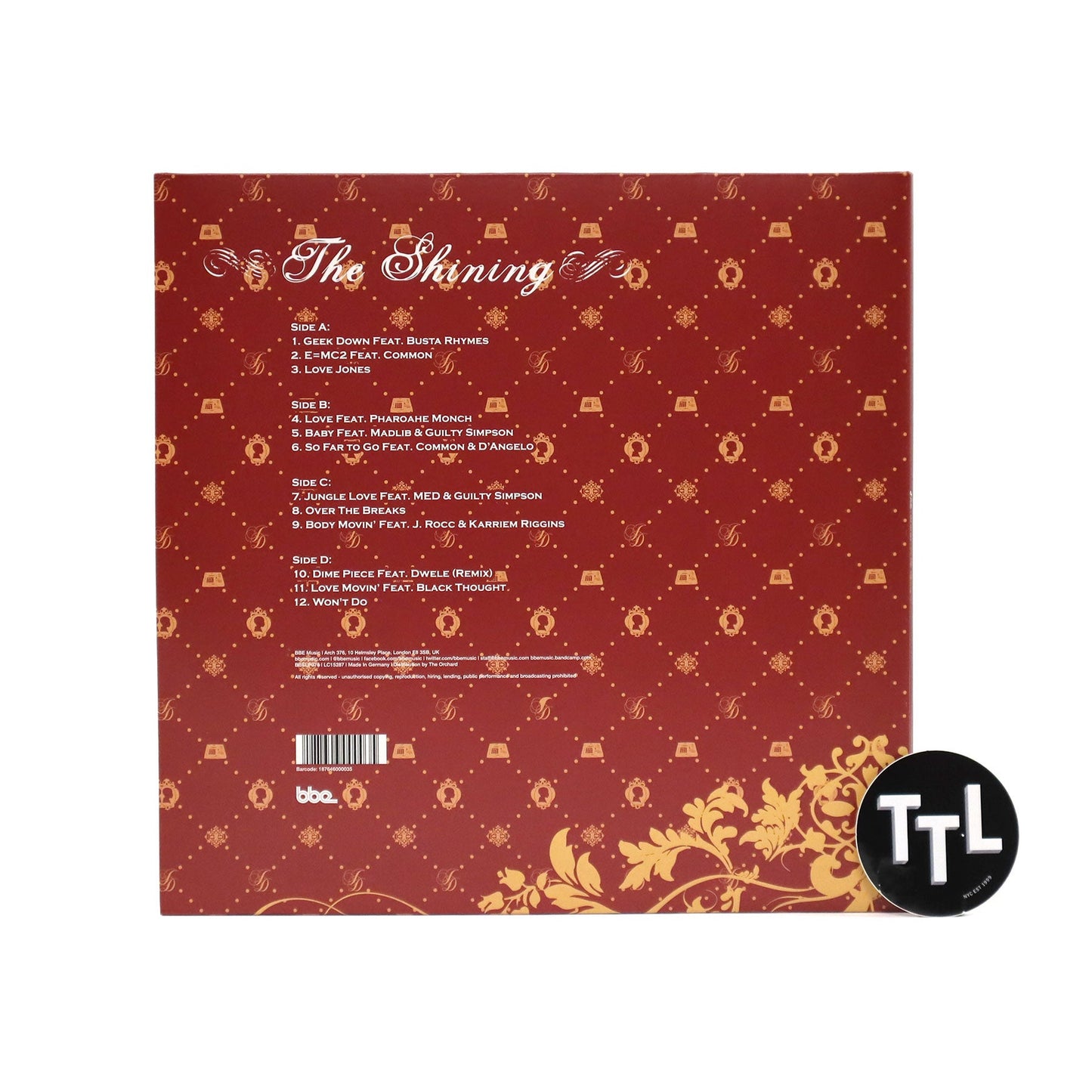J Dilla: The Shining Vinyl 2LP { vinyl }