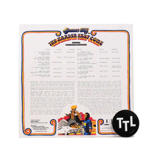 Jimmy Cliff: The Harder They Come Soundtrack (180g) Vinyl LP { vinyl }
