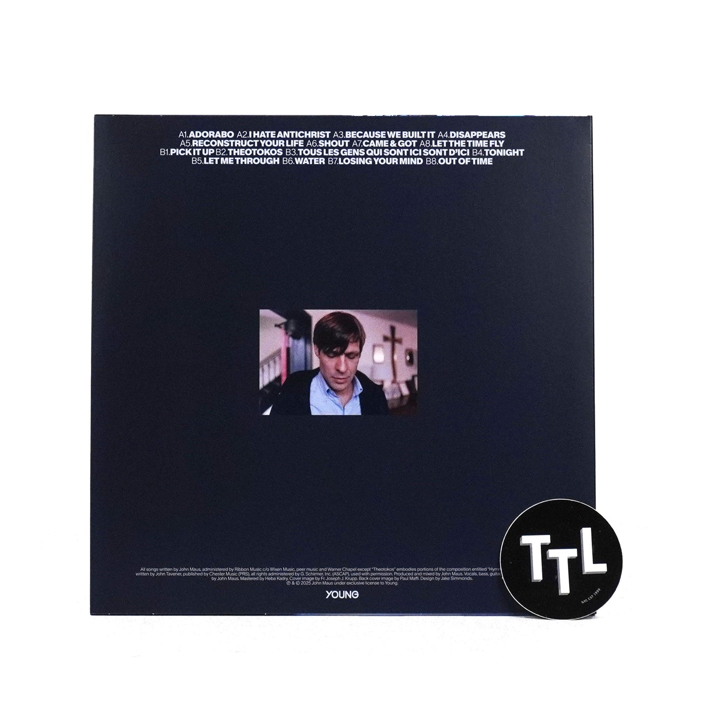 John Maus: Later Than You Think Vinyl LP { vinyl }