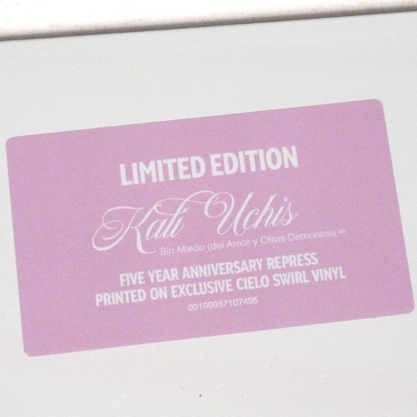 Kali Uchis: Sin Miedo (del Amor y Otros Demonios) - 5th Anniversary Edition (Colored Vinyl) Vinyl LP { vinyl }