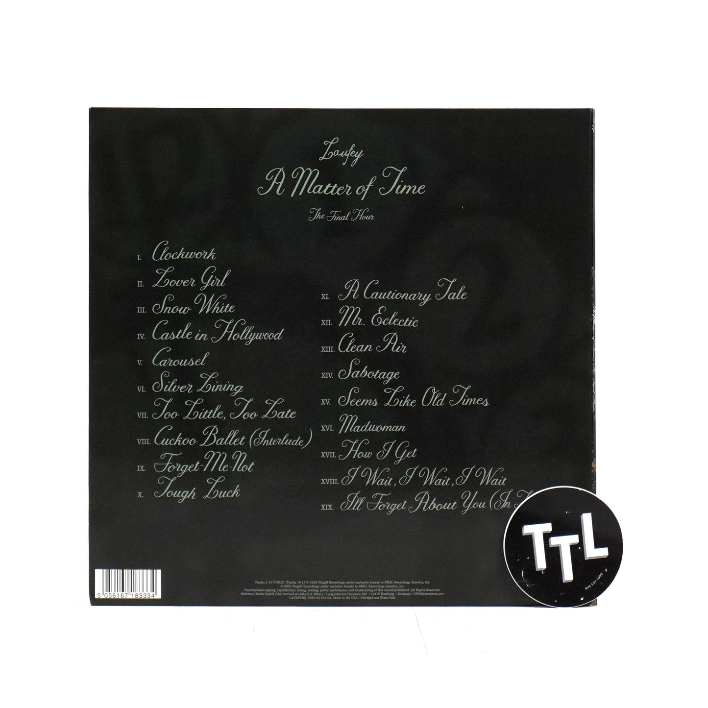 Laufey: A Matter Of Time - The Final Hour (Colored Vinyl) Vinyl 2LP { vinyl }