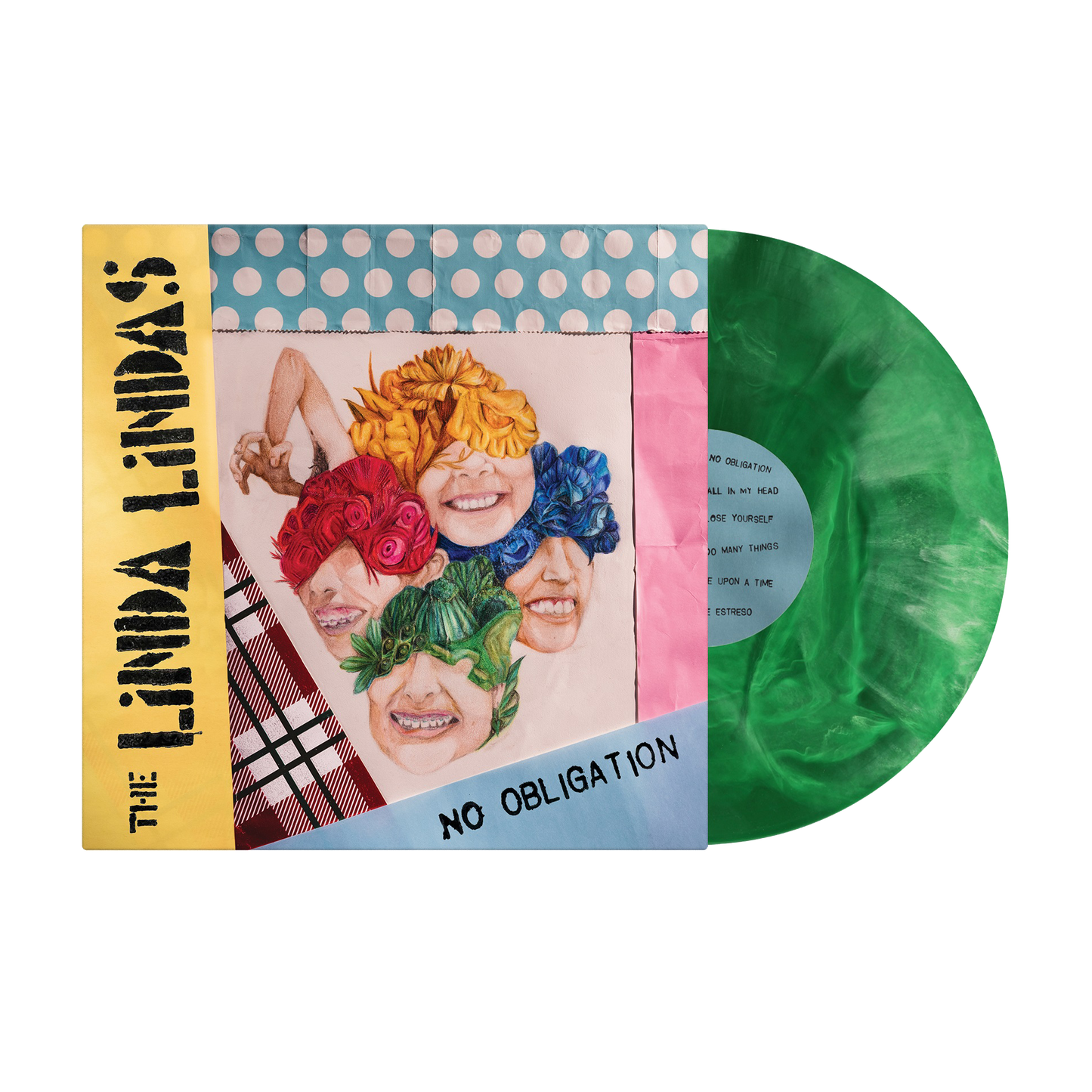 No Obligation: Galaxy Green/White Vinyl LP { vinyl }
