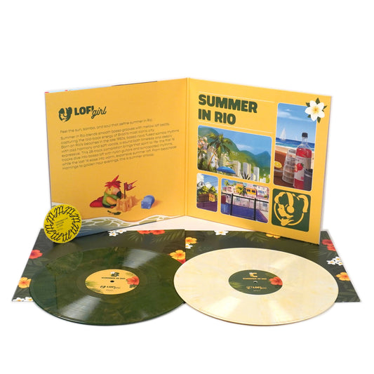 Lofi Girl: Summer In Rio (Colored Vinyl) Vinyl 2LP { vinyl }