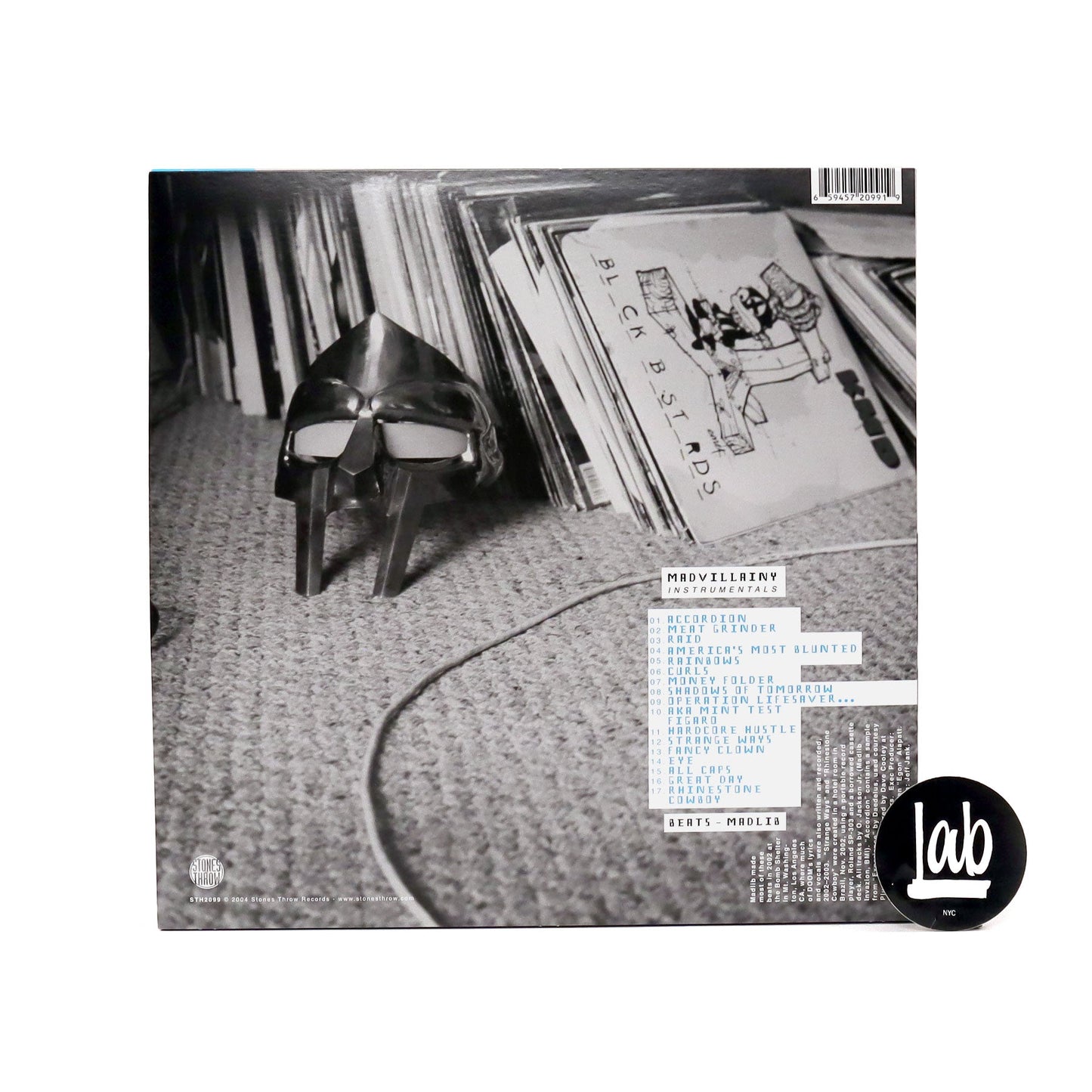 Madvillain: Madvillainy Instrumentals Vinyl 2LP { vinyl }