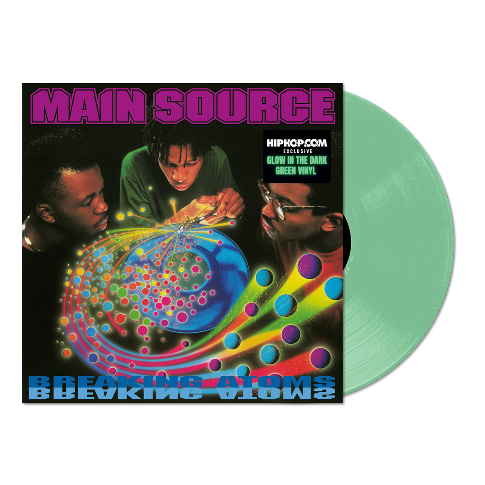 Breaking Atoms: Glow In The Dark Vinyl LP { vinyl }