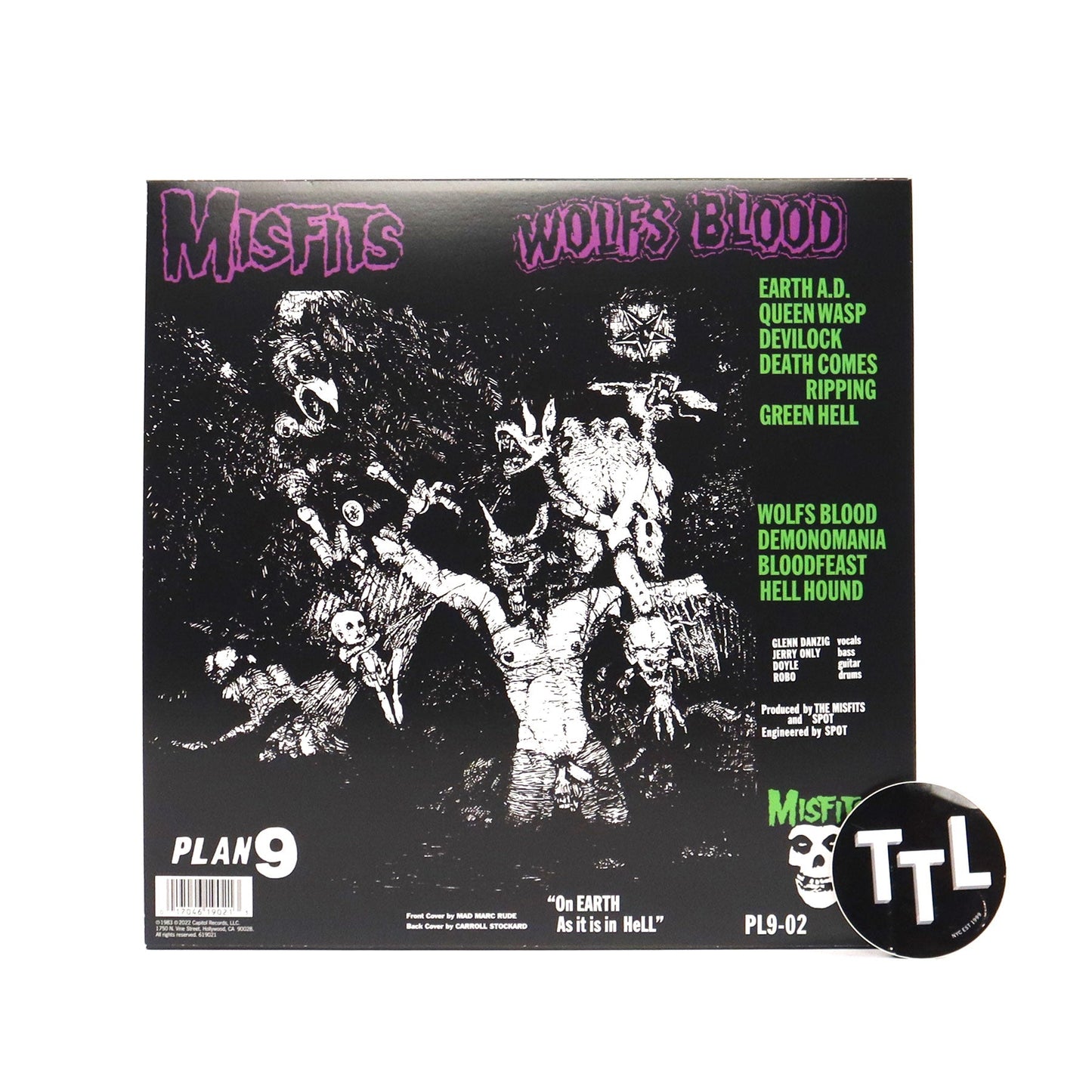 Misfits: Earth A.D. / Wolfs Blood (Colored Vinyl) Vinyl LP { vinyl }