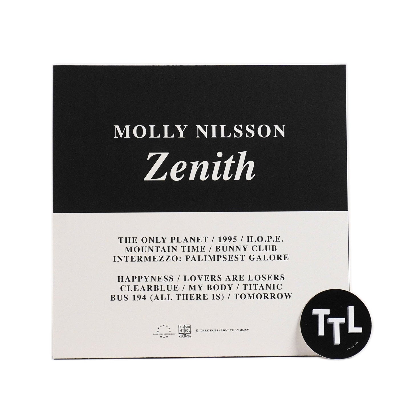 Molly Nilsson: Zenith (Colored Vinyl) Vinyl LP { vinyl }