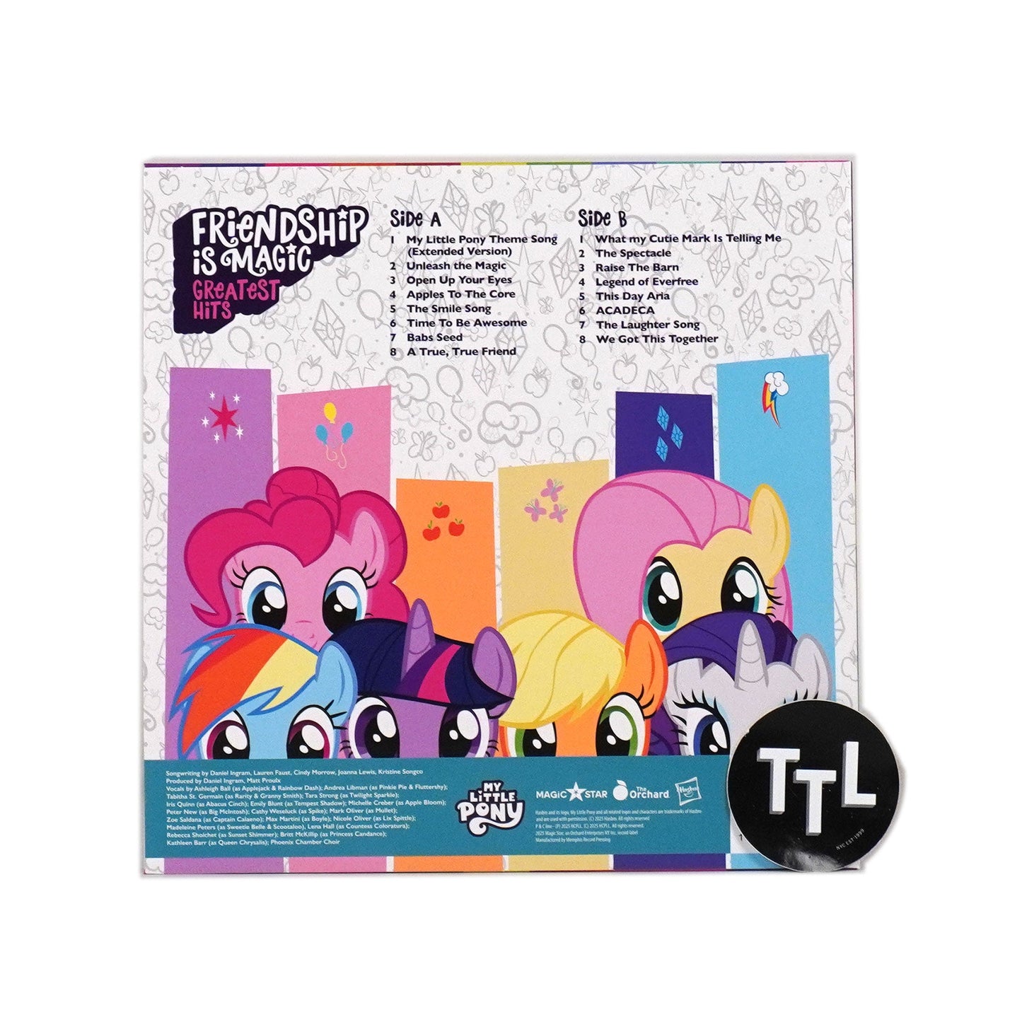 My Little Pony: Friendship Is Magic - Greatest Hits (Colored Vinyl) Vinyl LP { vinyl }