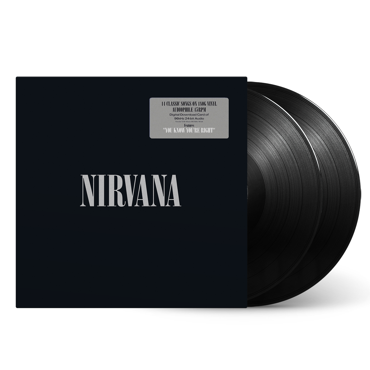 Nirvana: Deluxe Edition 45rpm Vinyl 2LP { vinyl }