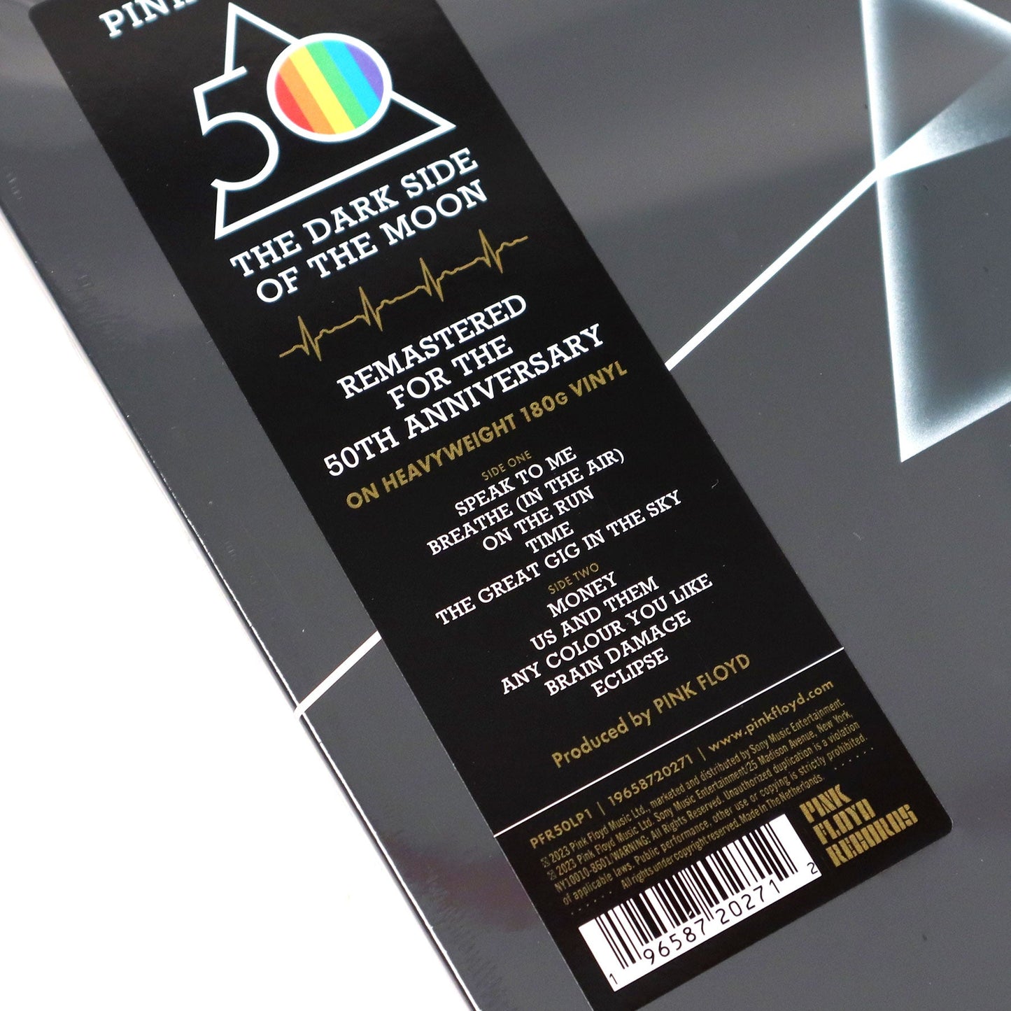 Pink Floyd: The Dark Side Of The Moon - 50th Anniversary Edition (180g) Vinyl LP { vinyl }