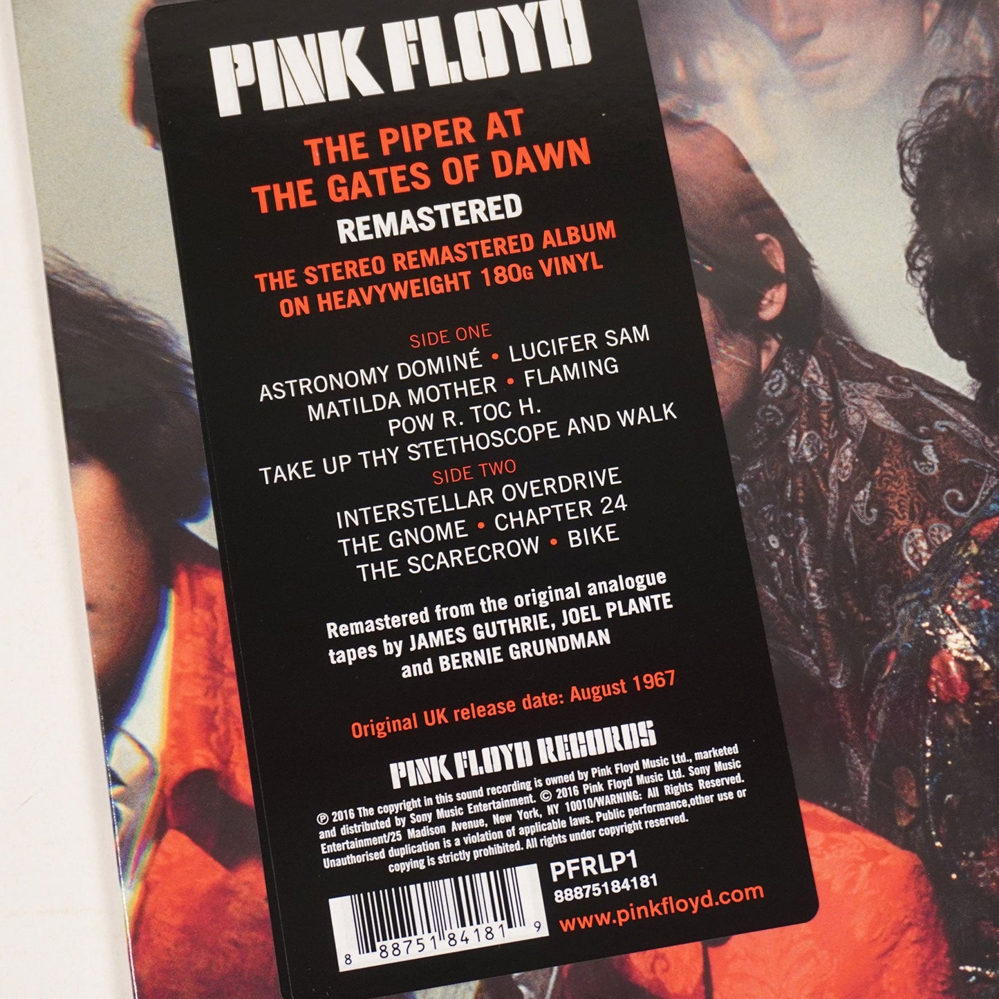 Pink Floyd: The Piper At The Gates Of Dawn (180g, Stereo) Vinyl LP { vinyl }