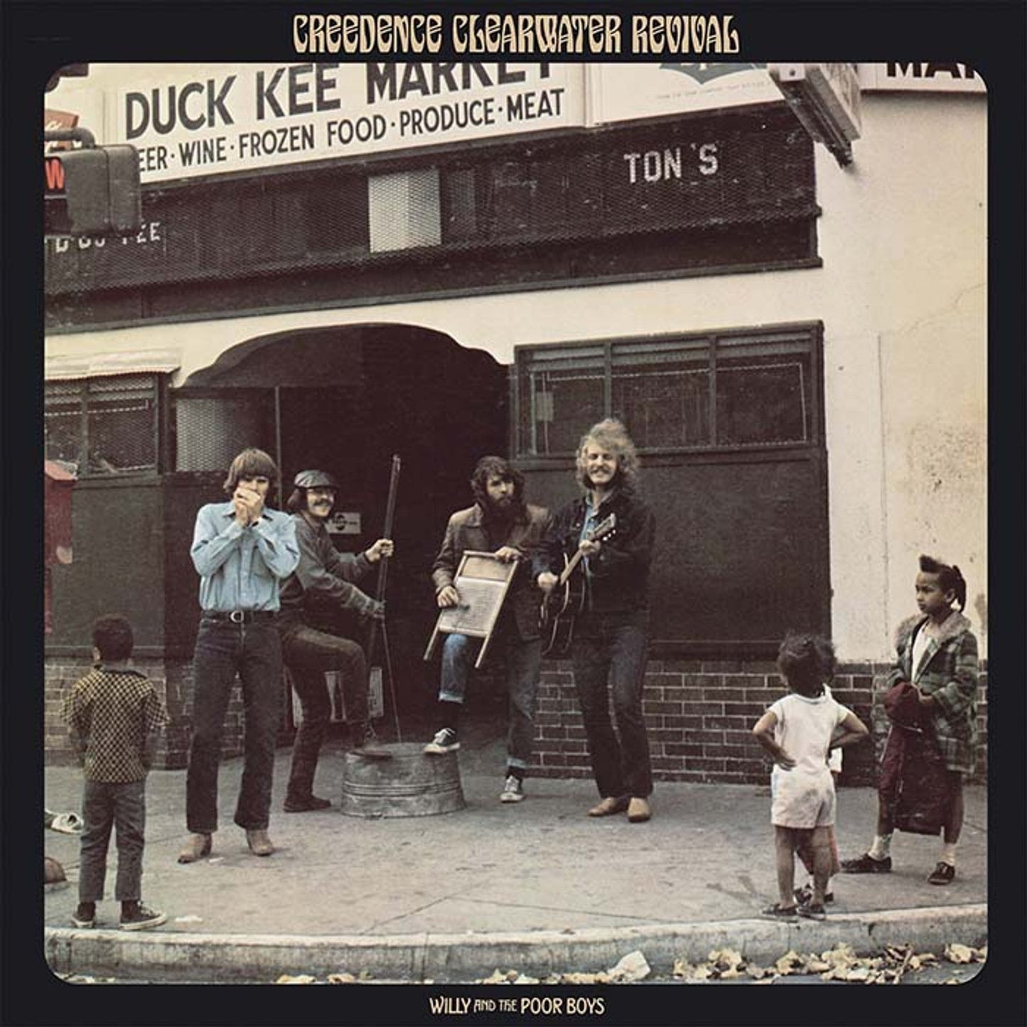 CCR ( CREEDENCE CLEARWATER REVIVAL ) - WILLY AND THE POOR BOYS Vinyl LP { vinyl }