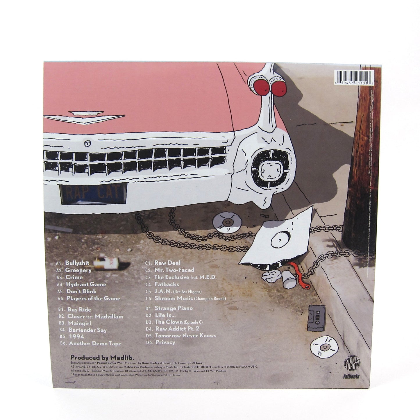 Quasimoto: The Further Adventures Of Lord Quas (Madlib) 2LP { vinyl }