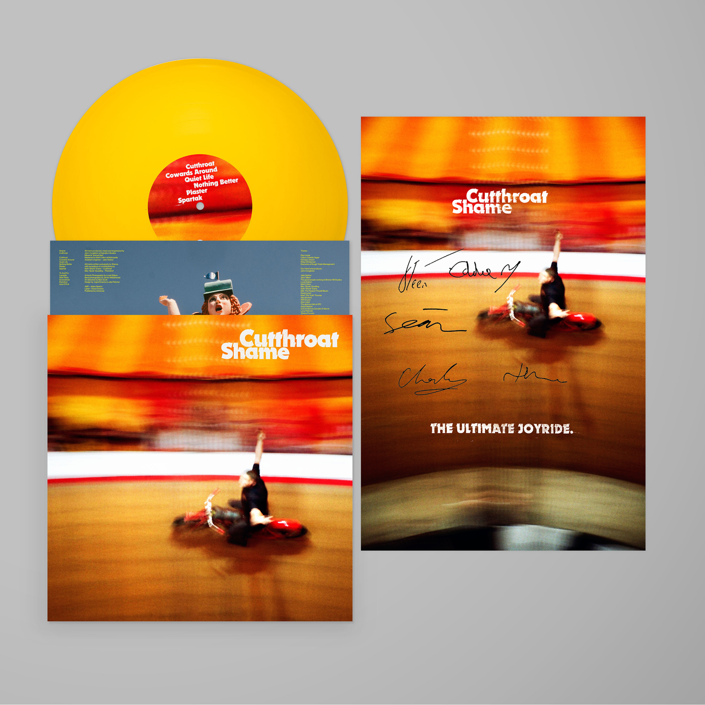 Cutthroat: Hot Shot Vinyl LP & Signed Print { vinyl }