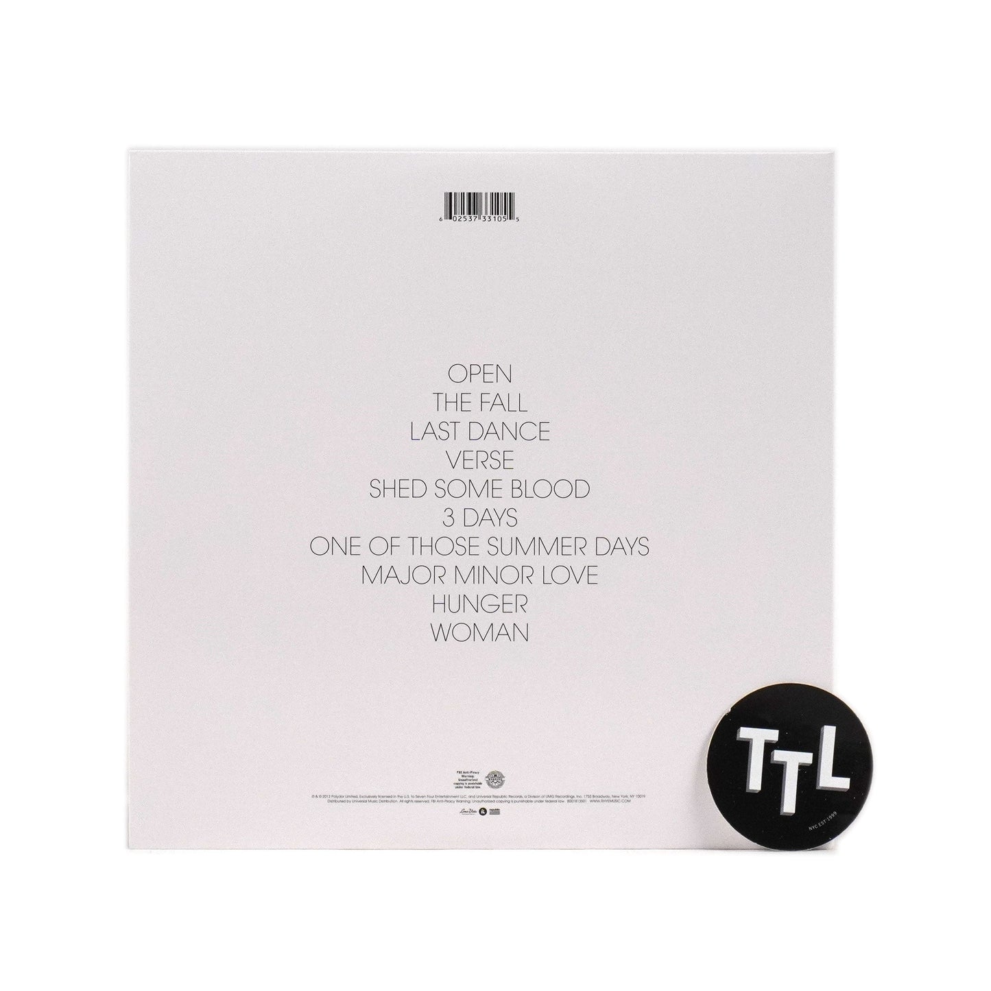 Rhye: Woman Vinyl LP { vinyl }