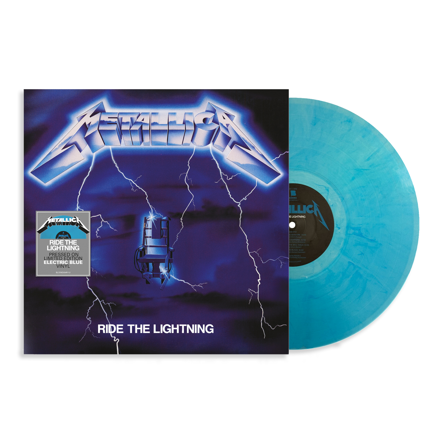 Ride The Lightning: Limited 'Electric Blue' Vinyl LP. { vinyl }