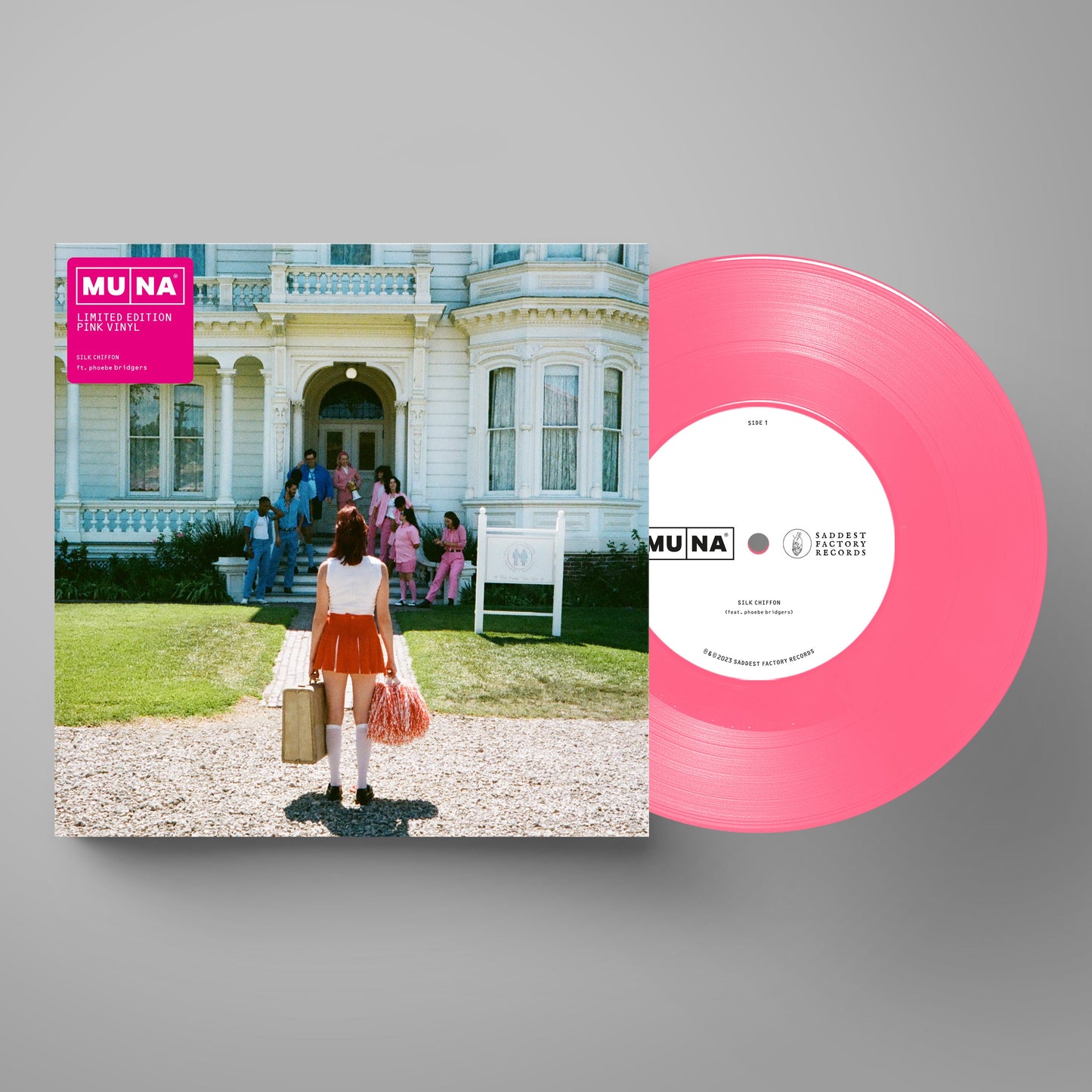 Silk Chiffon: Limited Pink Vinyl 7" Single { vinyl }