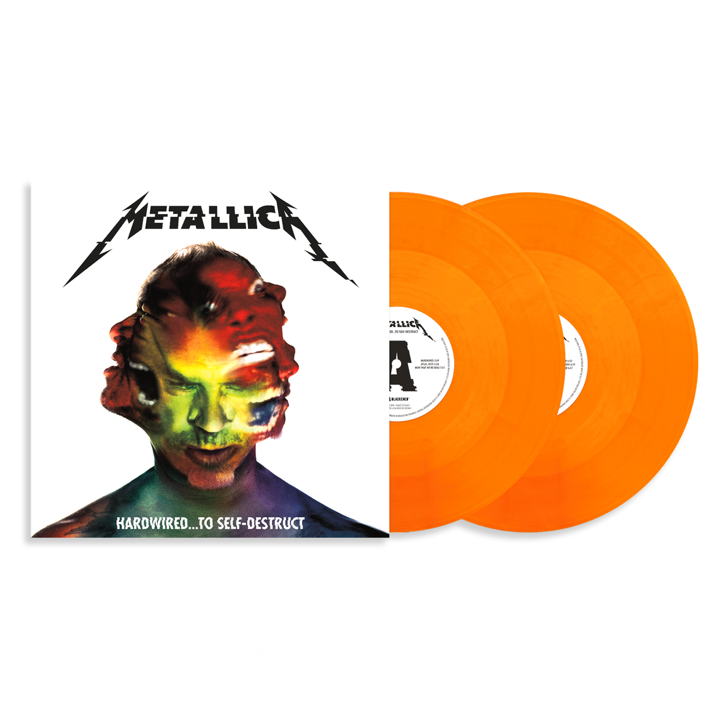 Hardwired…To Self-Destruct: Limited ‘Flame Orange’ Vinyl 2LP { vinyl }