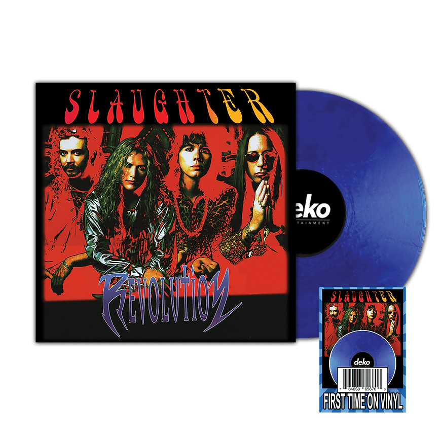 Slaughter - Revolution Blue Vinyl LP { vinyl }