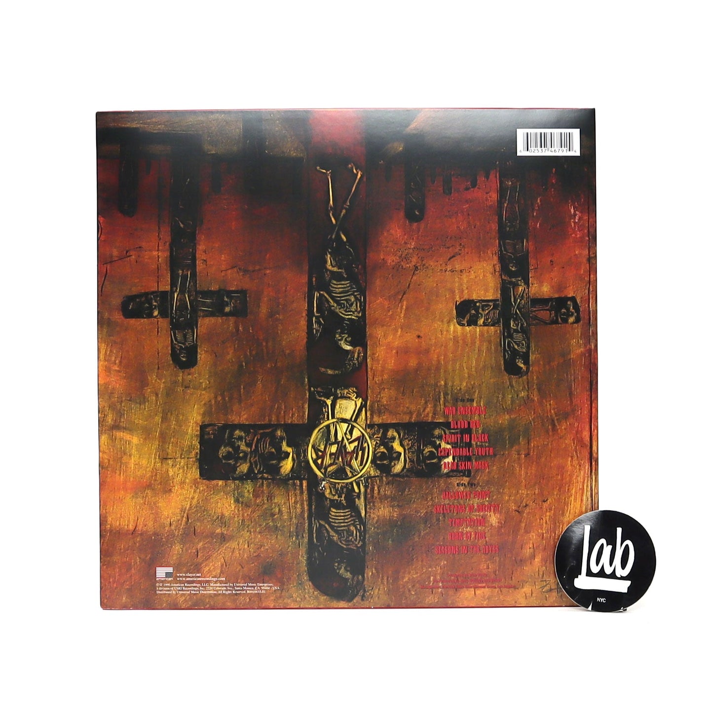 Slayer: Seasons In The Abyss (180g) Vinyl LP