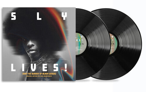 SLY & FAMILY STONE - SLY LIVES (AKA THE BURDEN OF BLACK GENIUS) - O.S.T Vinyl LP { vinyl }