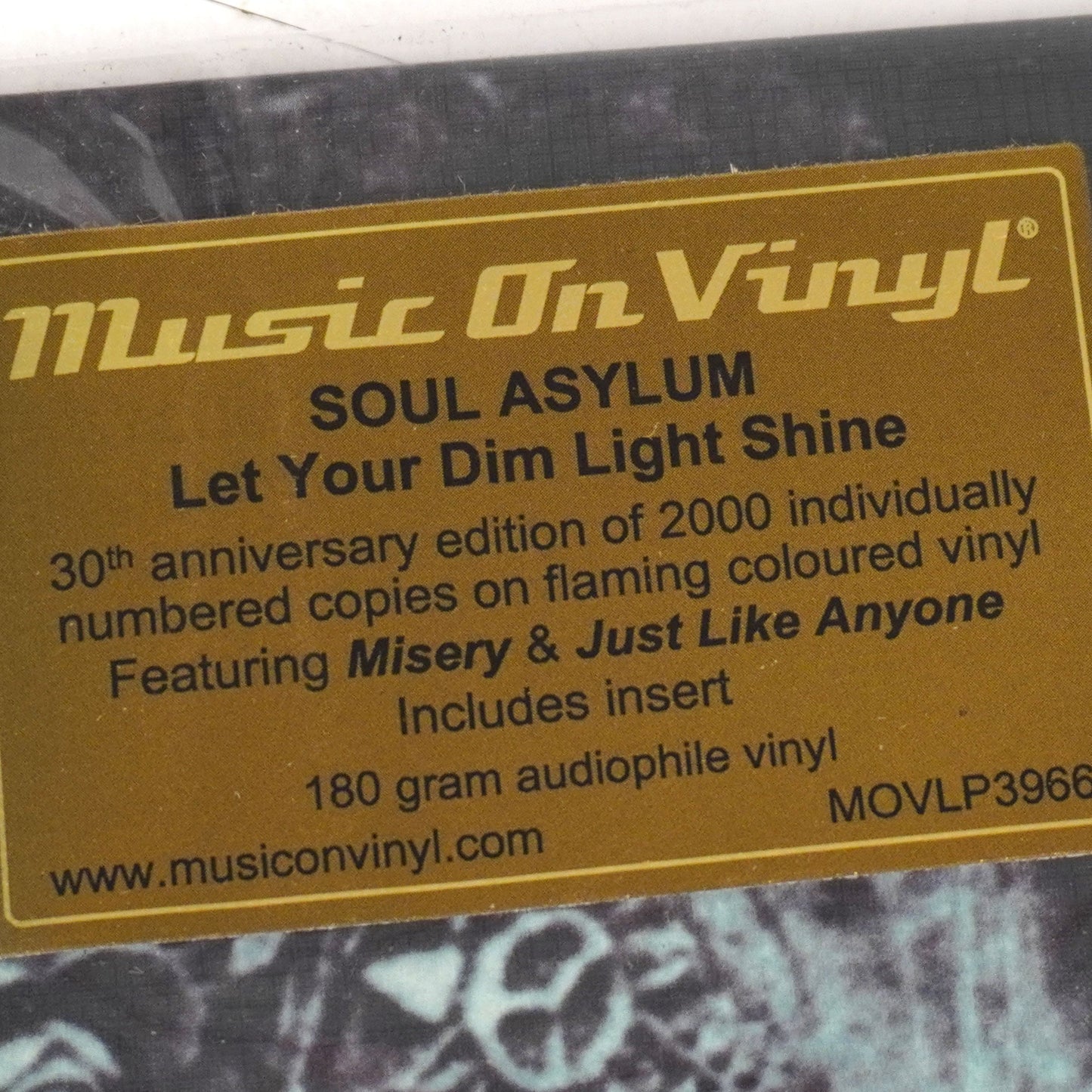 Soul Asylum: Let Your Dim Light Shine (180g, Flaming Colored Vinyl) Vinyl 2LP { vinyl }
