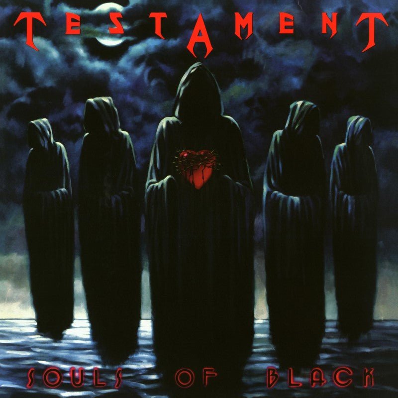 TESTAMENT - SOULS OF BLACK Red & Black Splatter Vinyl LP { vinyl }