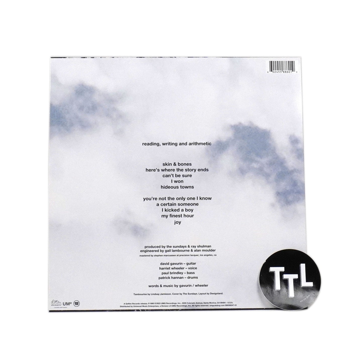 The Sundays: Reading, Writing And Arithmetic Vinyl LP { vinyl }