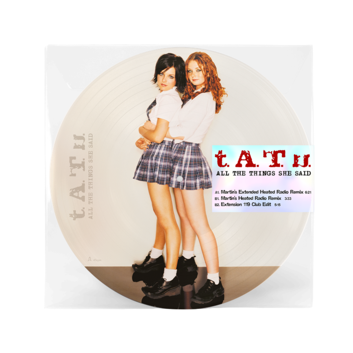 All The Things She Said: 12" Vinyl Picture Disc { vinyl }