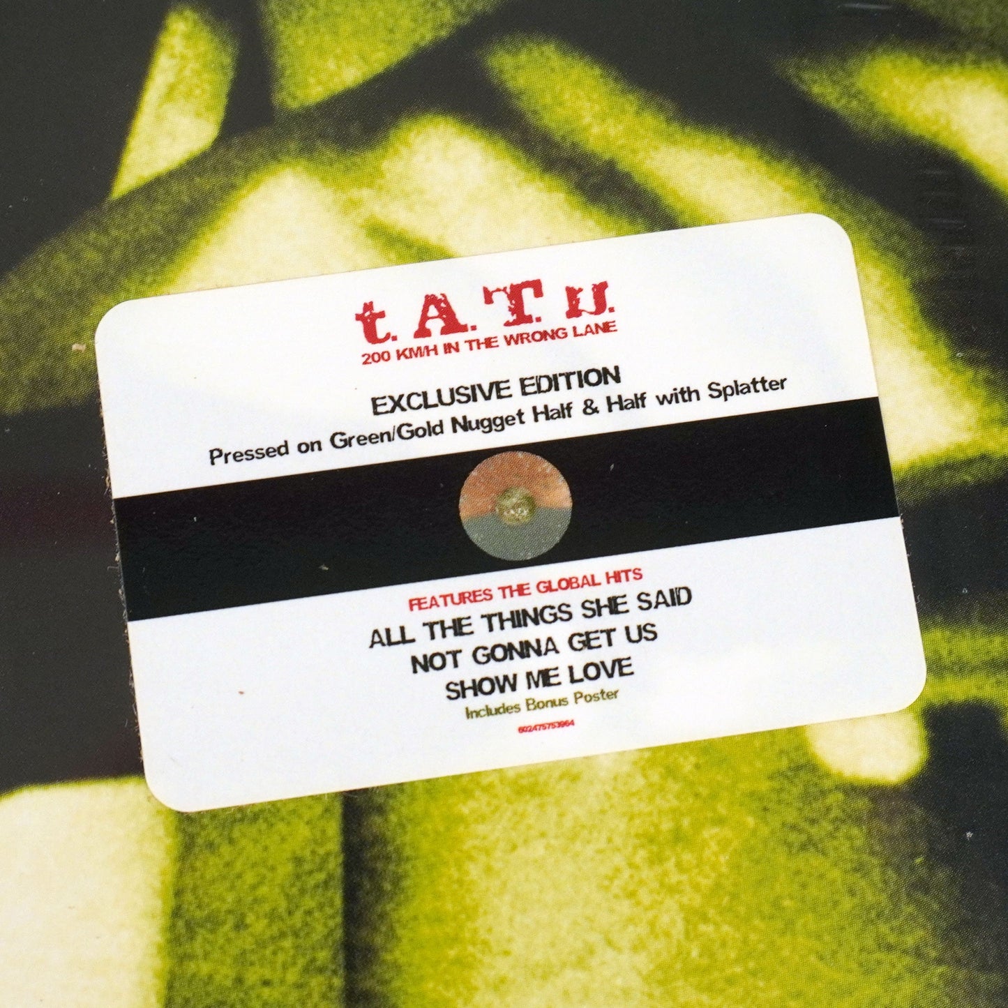 T.A.T.U.: 200 km/h In The Wrong Lane (Colored Vinyl) Vinyl LP { vinyl }