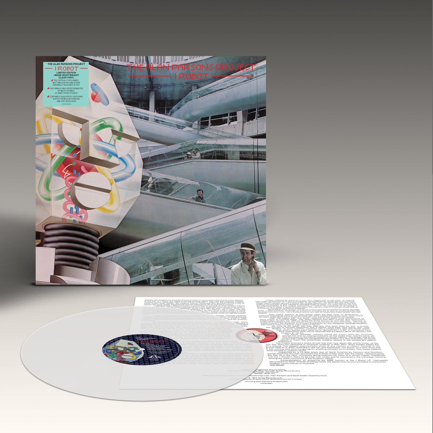 I Robot (Half-Speed Remaster): Clear Vinyl LP { vinyl }