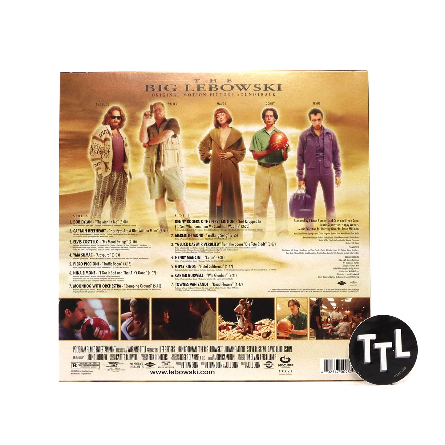 The Big Lebowski: Soundtrack Vinyl LP { vinyl }