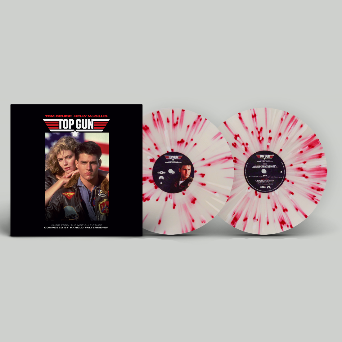Top Gun: Limited Clear w/ Red Splatter Vinyl 2LP { vinyl }