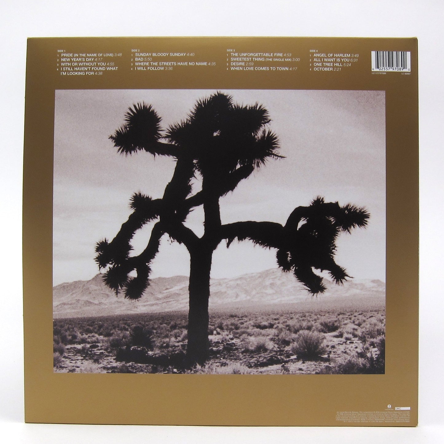 U2: The Best Of 1980-1990 (180g) Vinyl 2LP { vinyl }