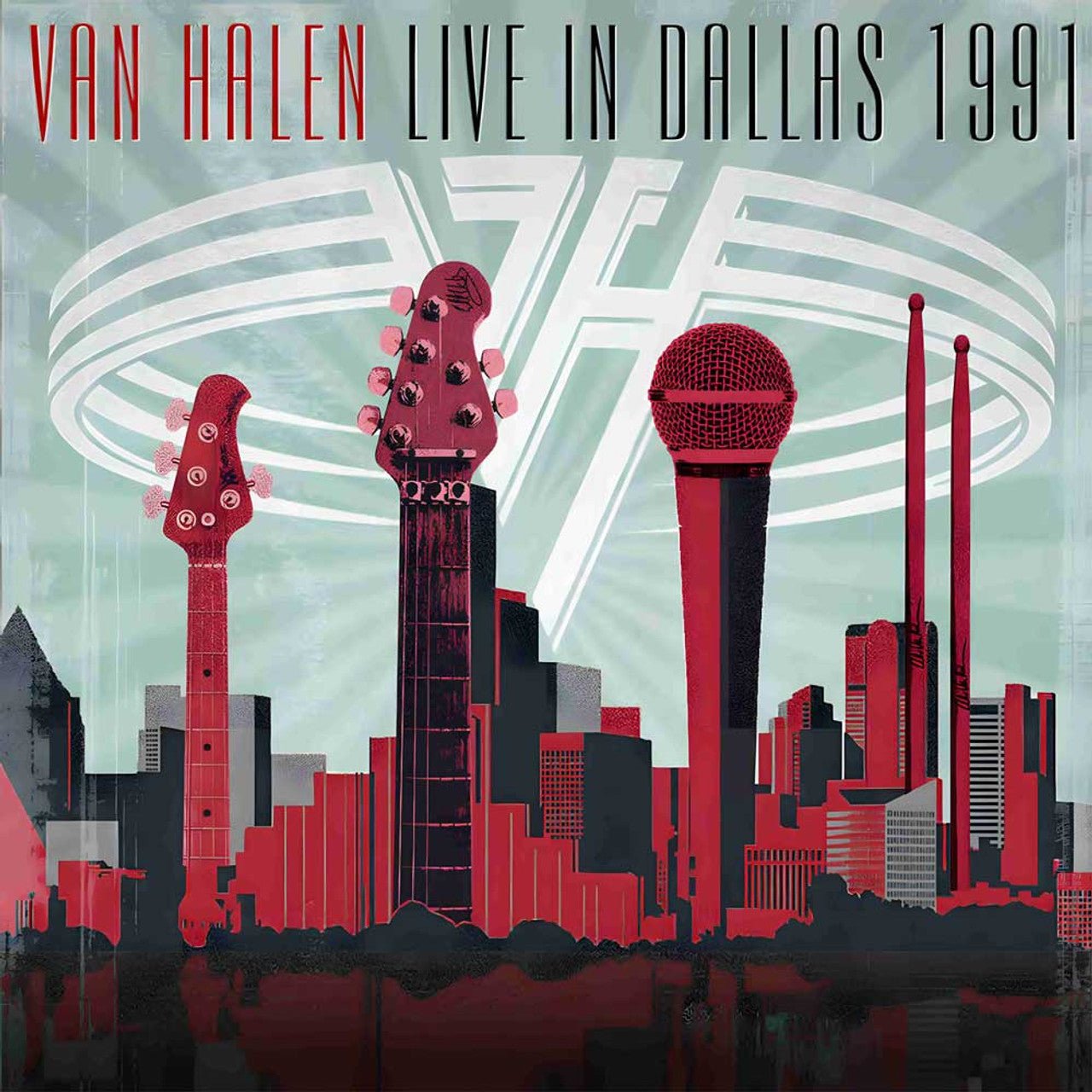 VAN HALEN - LIVE IN DALLAS 1991 Vinyl LP { vinyl }