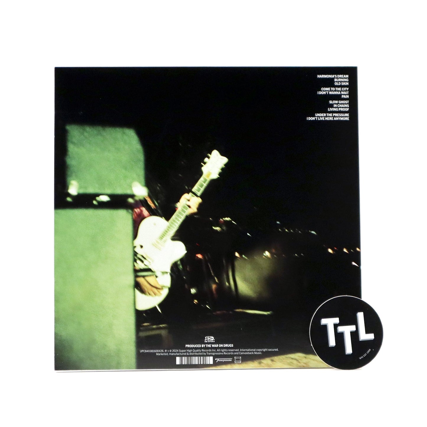 The War On Drugs: Live Drugs Again Vinyl 2LP { vinyl }