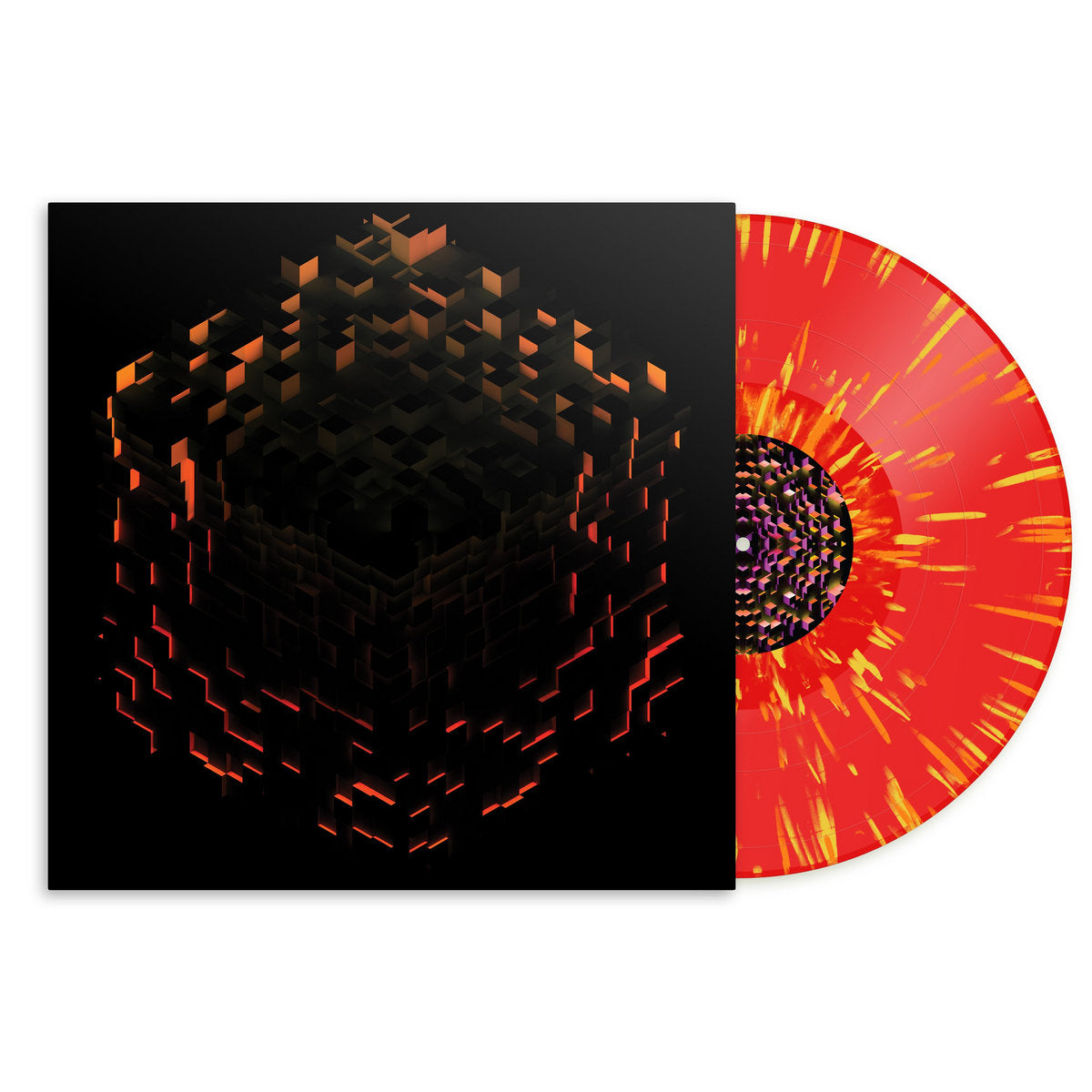 Minecraft Volume Beta: Red & Yellow Splatter Vinyl 2LP { vinyl }