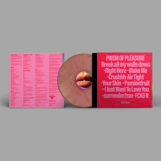 Prism of Pleasure: Signed Dusty Pink Marble Vinyl LP { vinyl }