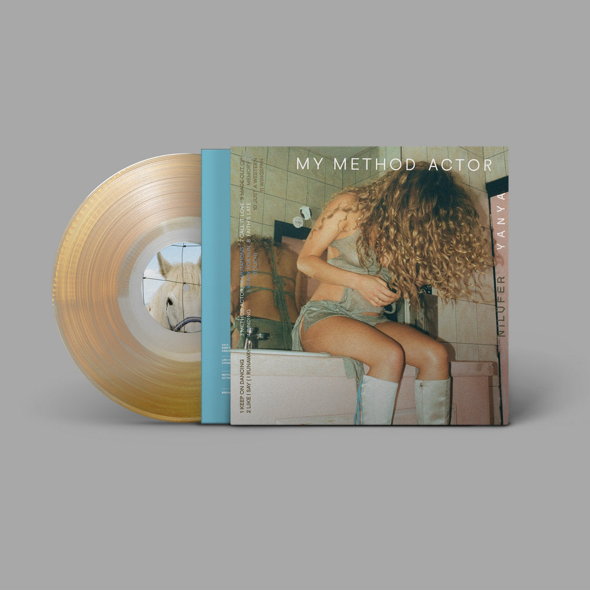 My Method Actor: Signed Limited Crystal Amber Vinyl LP { vinyl }