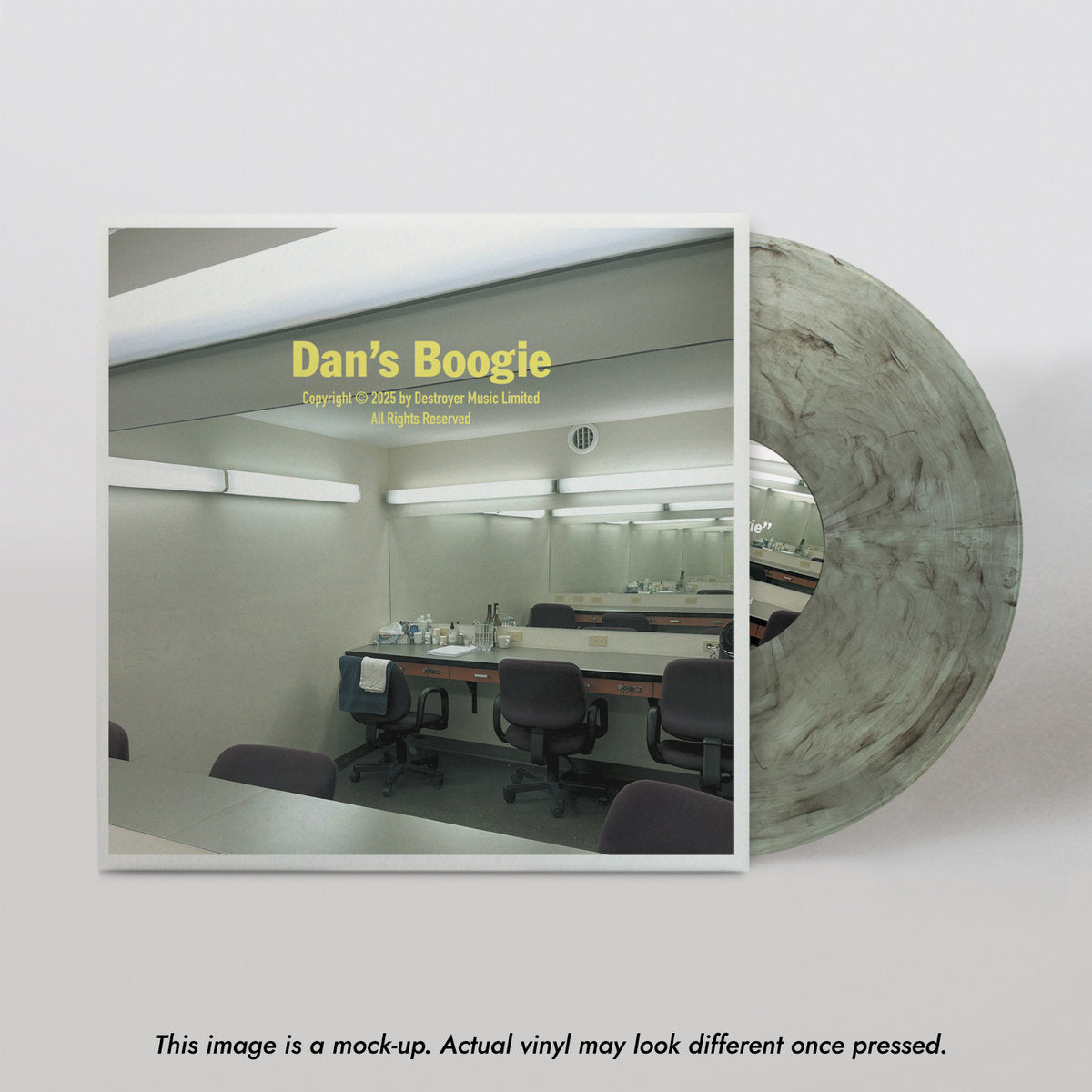 Dan’s Boogie: Black & Clear Swirl Vinyl LP { vinyl }