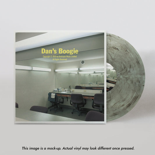 Dan’s Boogie: Black & Clear Swirl Vinyl LP { vinyl }