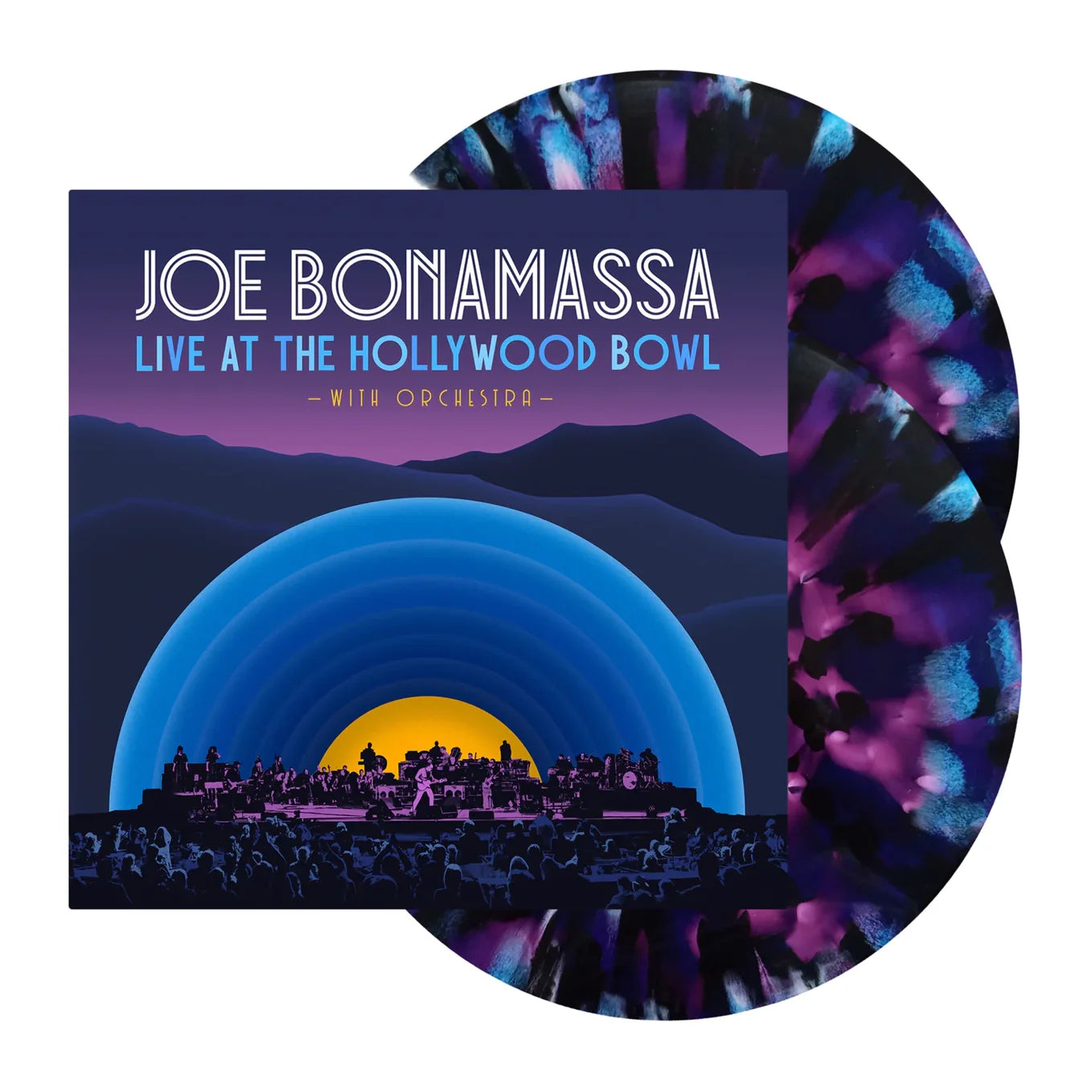 Live At The Hollywood Bowl With Orchestra: Purple Blue Lagoon & Blue Eclipse Vinyl 2LP { vinyl }