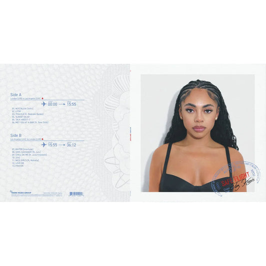 Safe Flight: White w/ Cobalt Blue Starburst Vinyl LP { vinyl }