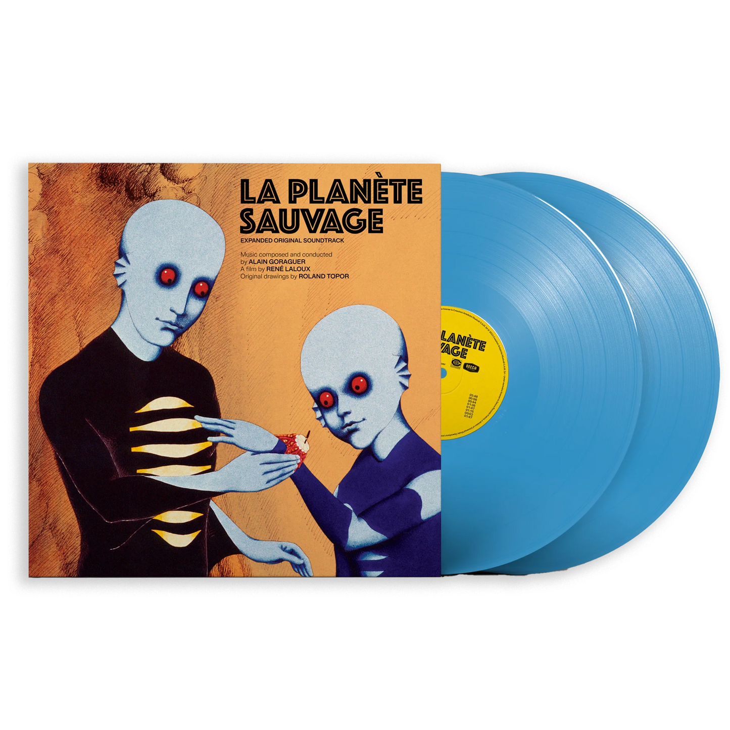 La Planète Sauvage (OST): Deluxe Edition Blue Vinyl 2LP { vinyl }